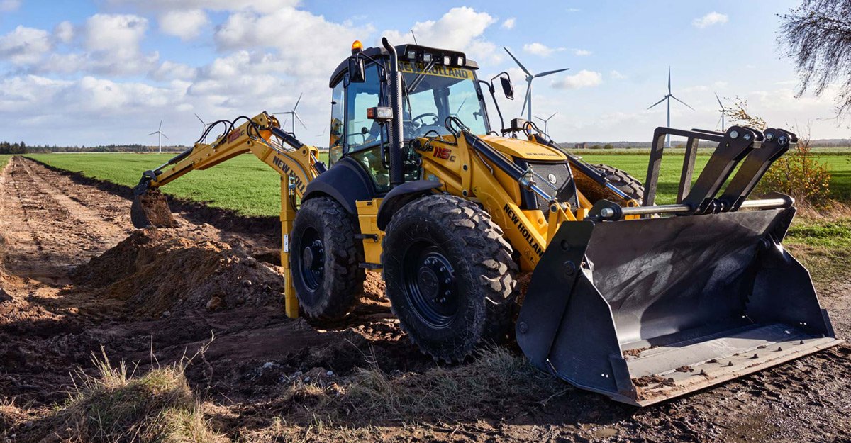 New Holland - 
traktorikaivurit